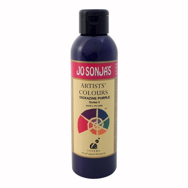 Jo Sonja's Artist Acrylic Paint - Dioxazine Purple - 250ml