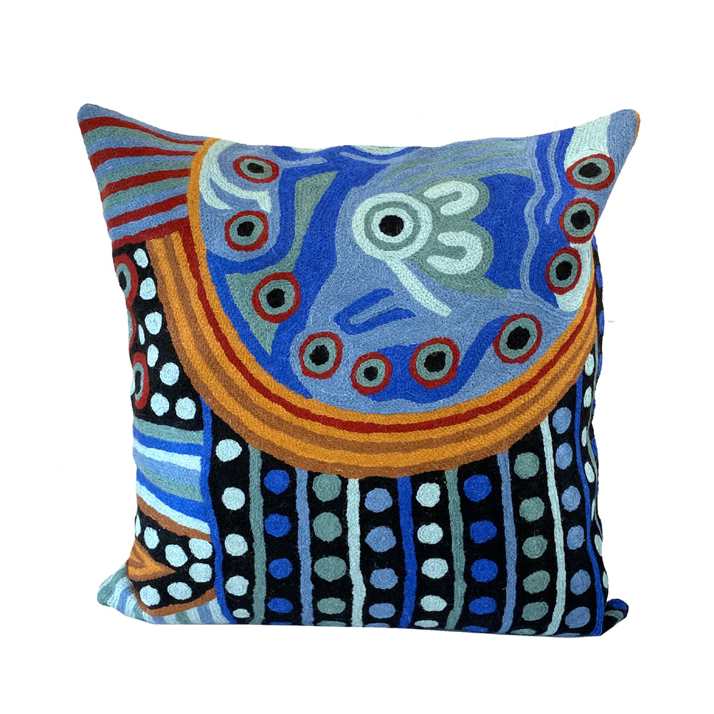 Wool Cushion Cover - Julie Woods - Minyma Kutjarra