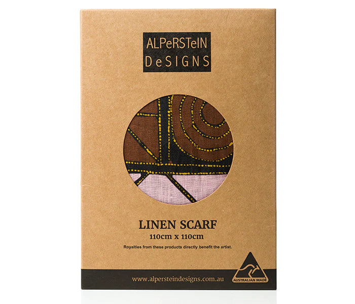 Linen Scarf - Irene Mungatopi