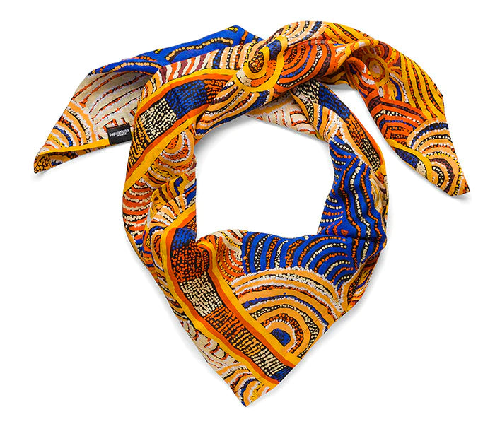 Linen Scarf - Nora Nyutjangka Davidson