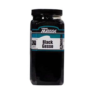 Derivan Matisse Medium Gesso - Black - 500ml