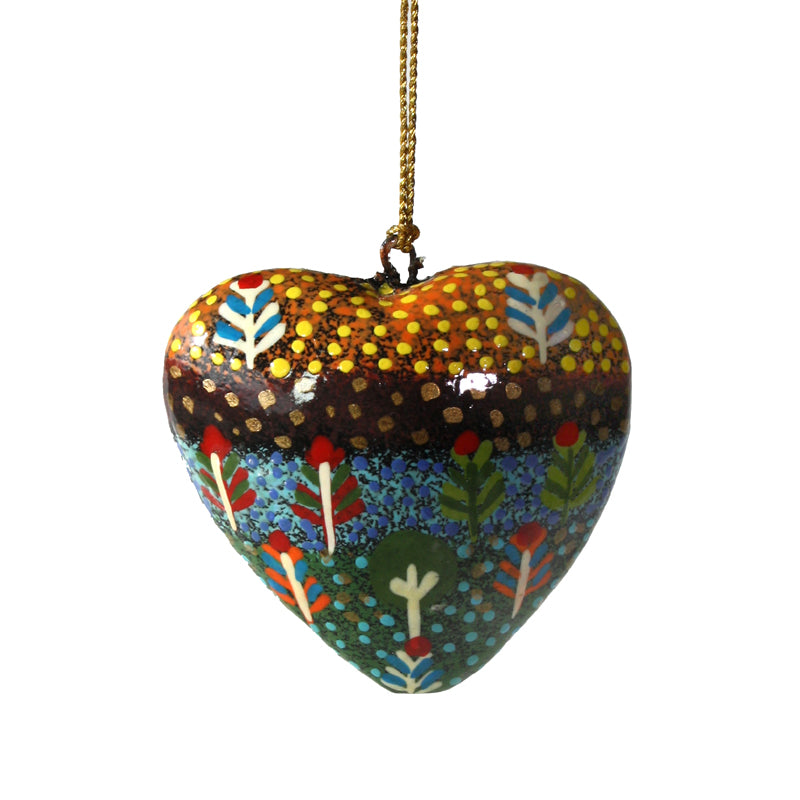 Decorative Heart Christmas Ornament - Rosie Ross