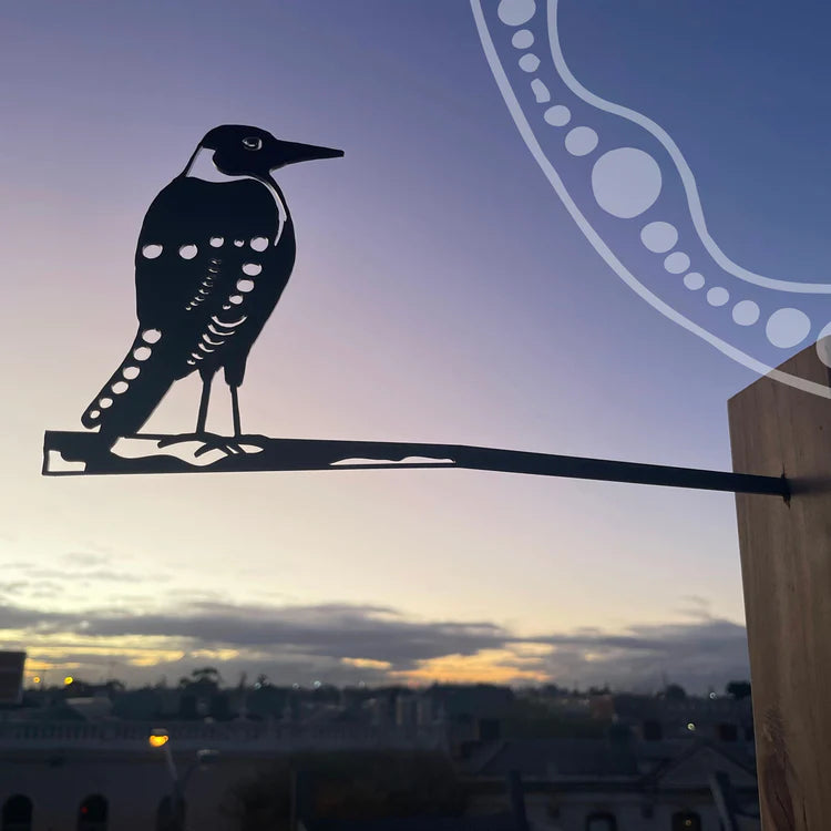 Metal Outdoor Art - Melanie Hava - Magpie