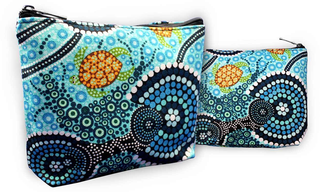 Small Cosmetic Bag - Colin Jones - Colours Of The Sea