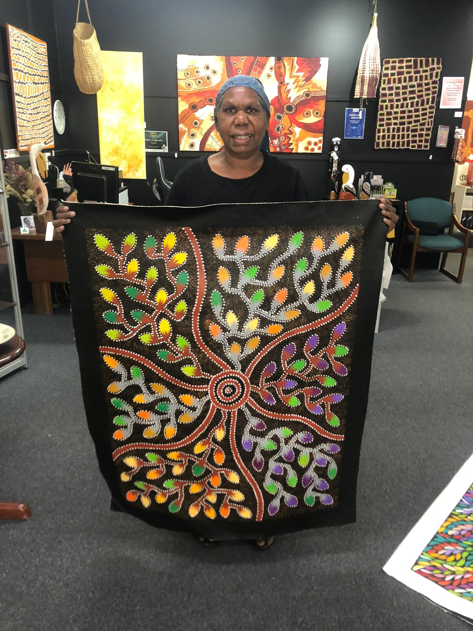 Jacinta Numina Waugh - Bush Plums, Bush Tomatoes and Desert Raison .84-3