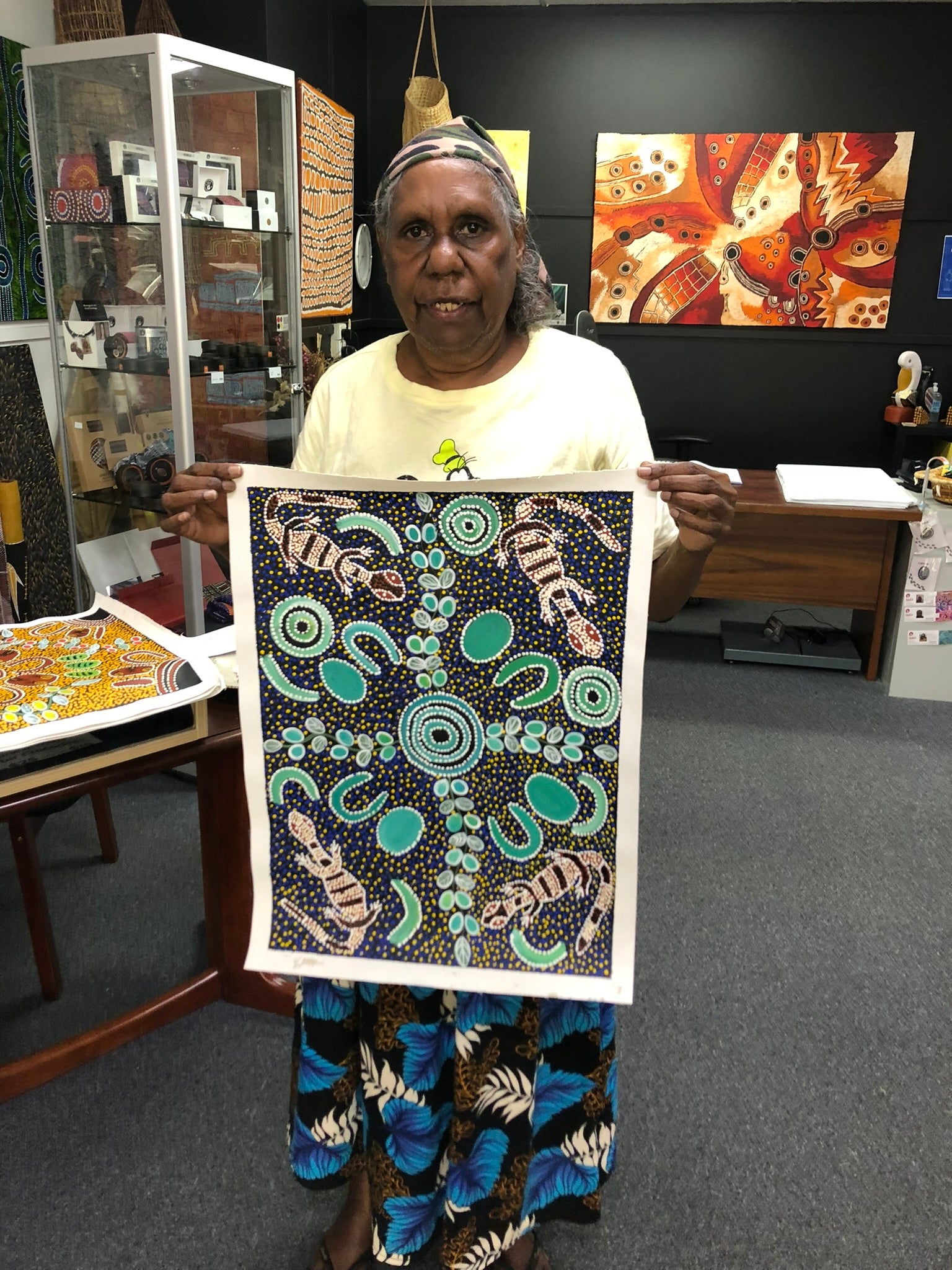 Lanita Numina - Women's Ceremony *Stretched ready to hang* .89-2