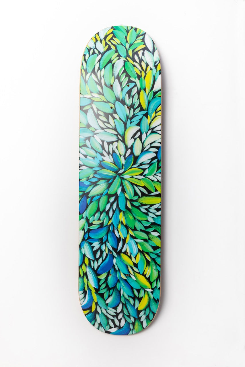 Skateboard Deck - Louise Numina - Green