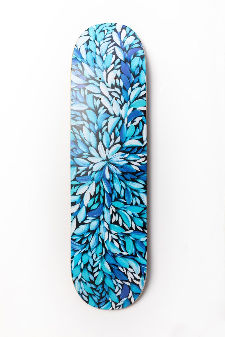 Skateboard Deck - Louise Numina - Blue