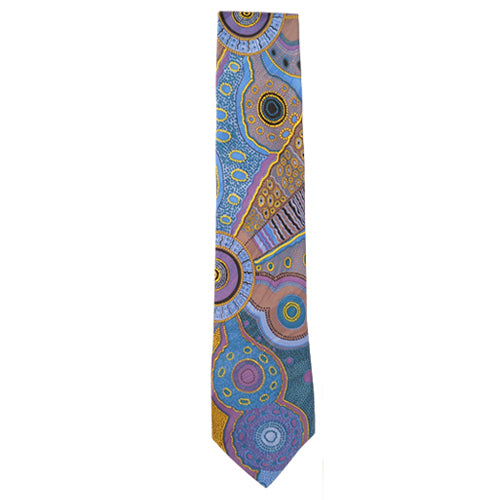 Men's Tie - Norman Cox - Blue