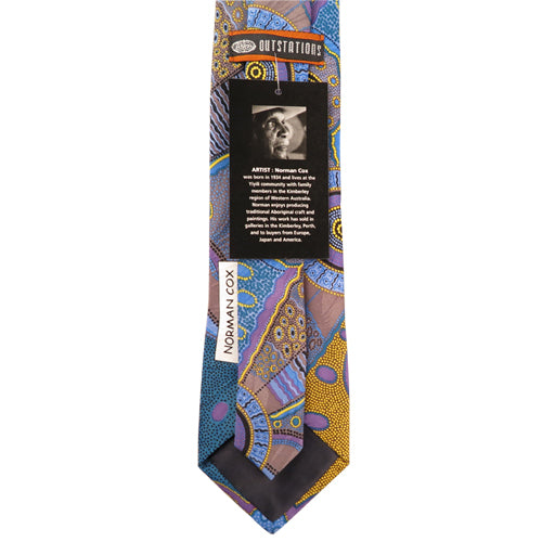 Men's Tie - Norman Cox - Blue