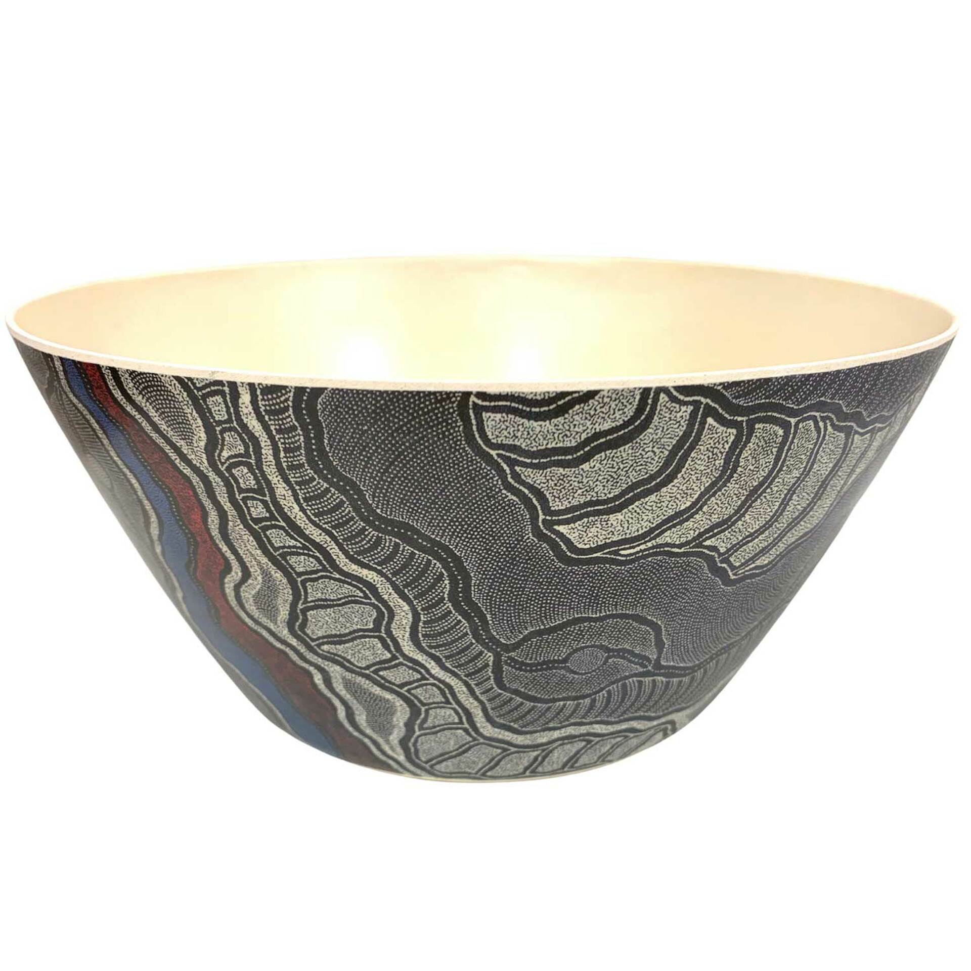 Bamboo Bowls - Delvine Petyarre - Black