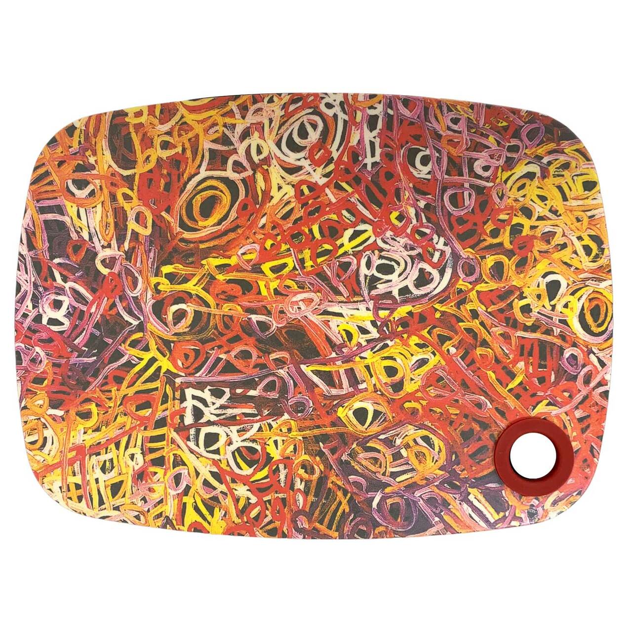 Bamboo Cheese/Cutting Board - Charmaine Pwerle