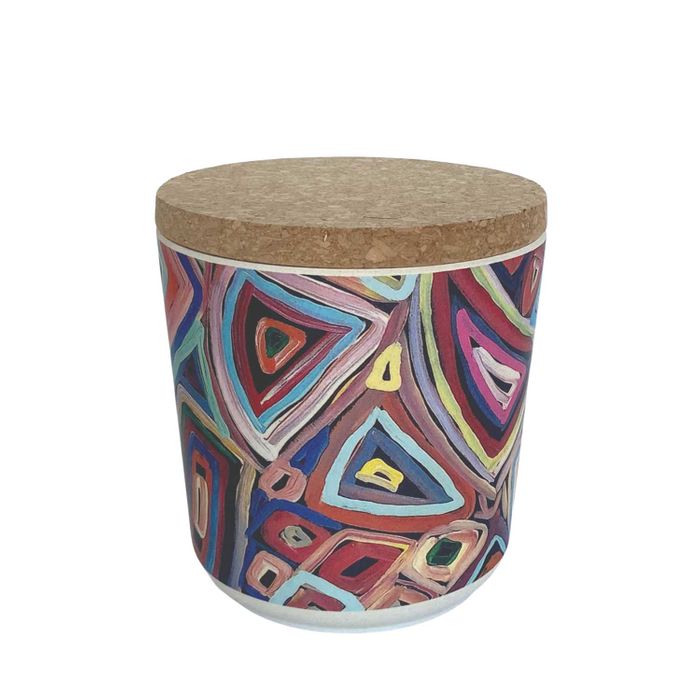 Bamboo Food Canisters - Janelle Stockman - Pastel