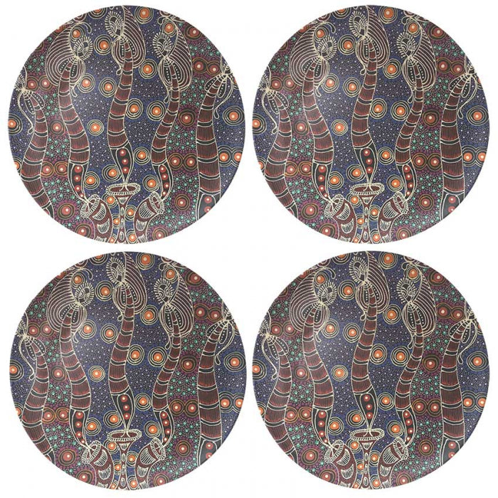 Bamboo Plate Set - Colleen Wallace