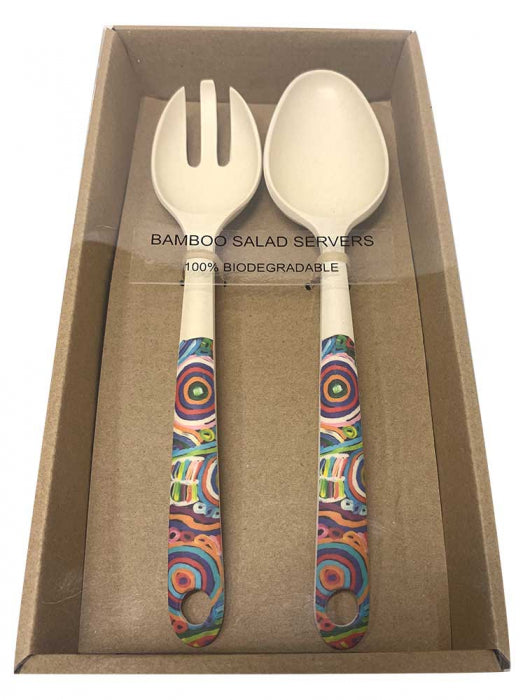 Bamboo Salad Server - Betty Mpetyane