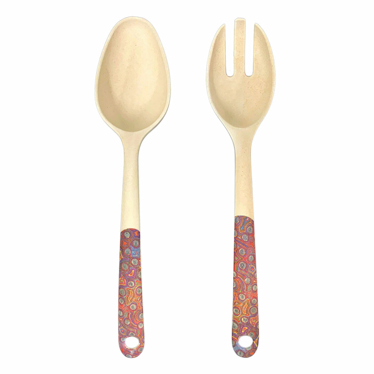 Bamboo Salad Server - Janie Petyarre Morgan