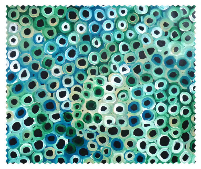 Lens Cloth - Lena Pwerle - Green