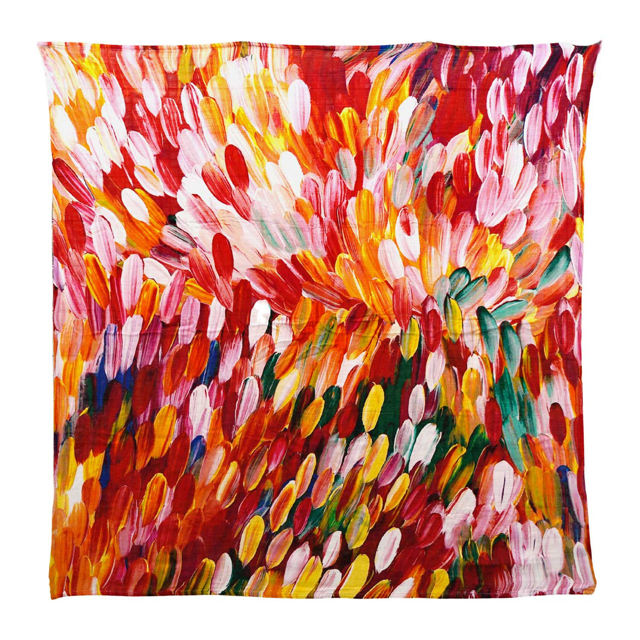 Muslin Swaddle Blanket - Gloria Petyarre