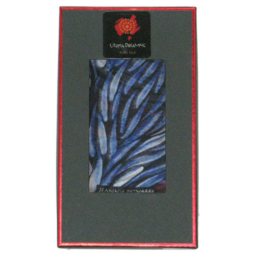 Silk Scarf - Jeannie Petyarre - Purple