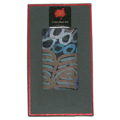 Silk Scarf - Betty Mbitjana - Purple