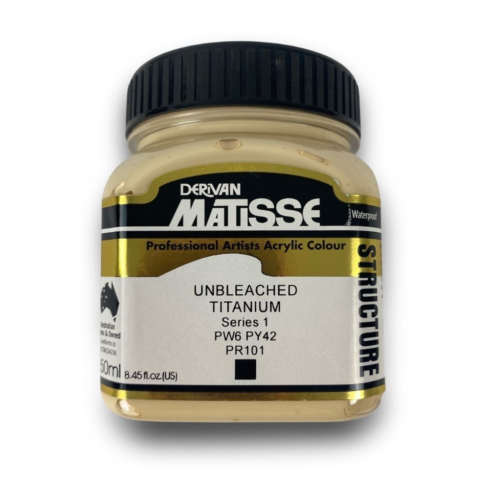 Matisse Acrylic Paint - Unbleached Titanium