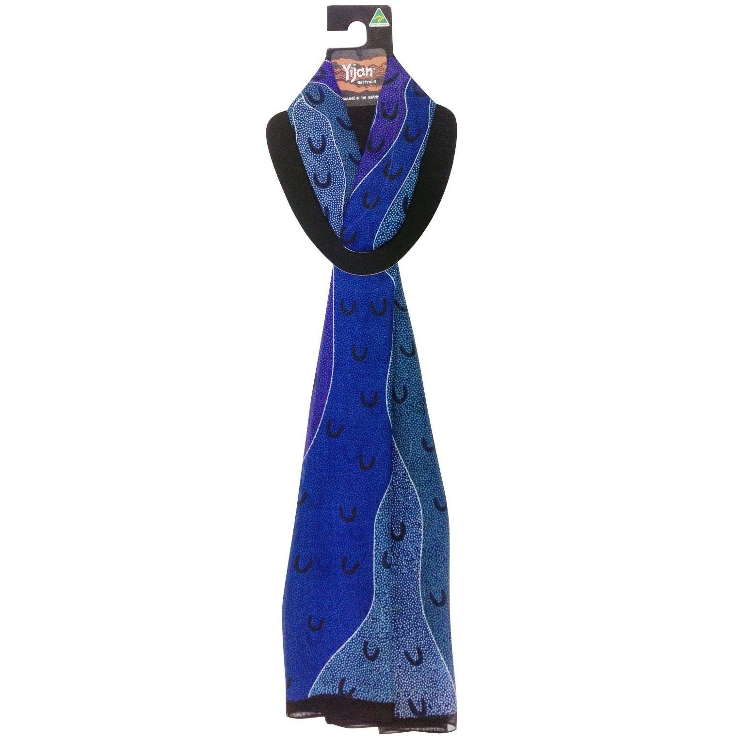 Scarf - Maureen Hudson Nampajimpa - Blue