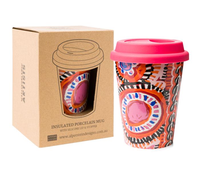 Travel Mug - Murdie Morris - Pink