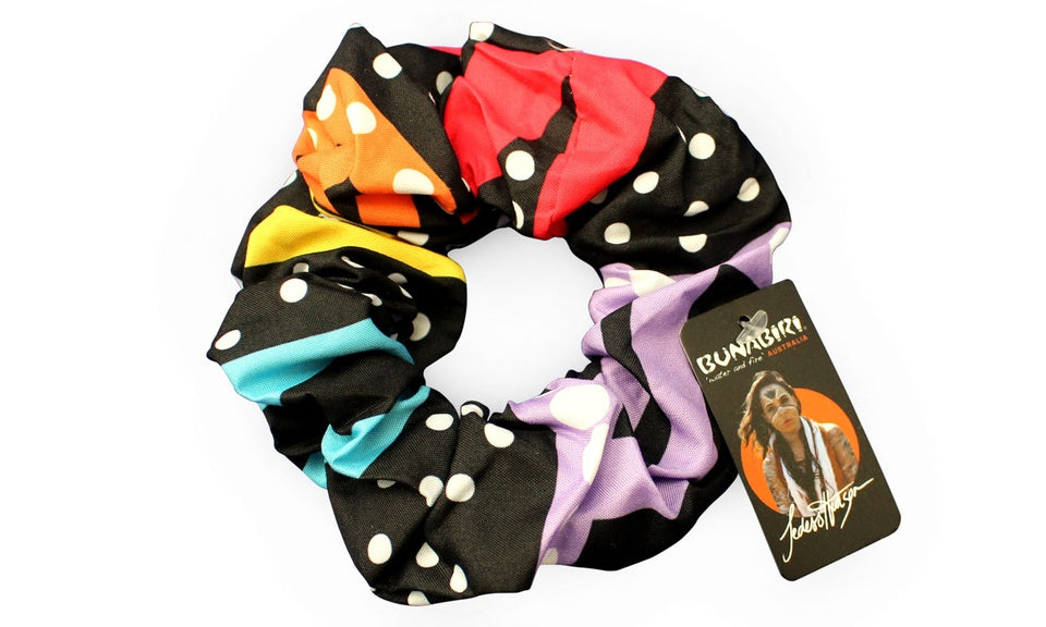 Hair Scrunchie - Jedess Hudson - Rainbow River
