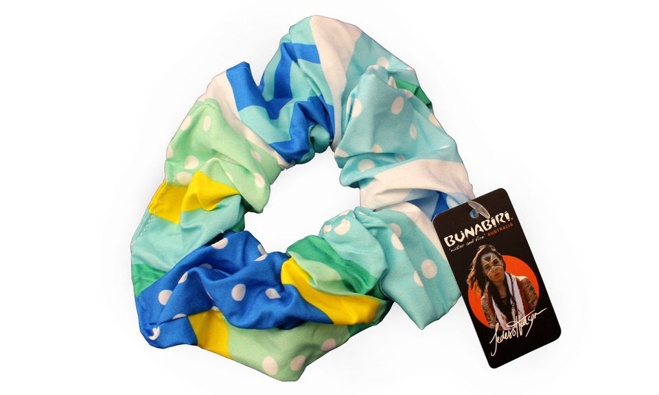 Hair Scrunchie - Jedess Hudson - Rainbow Reef