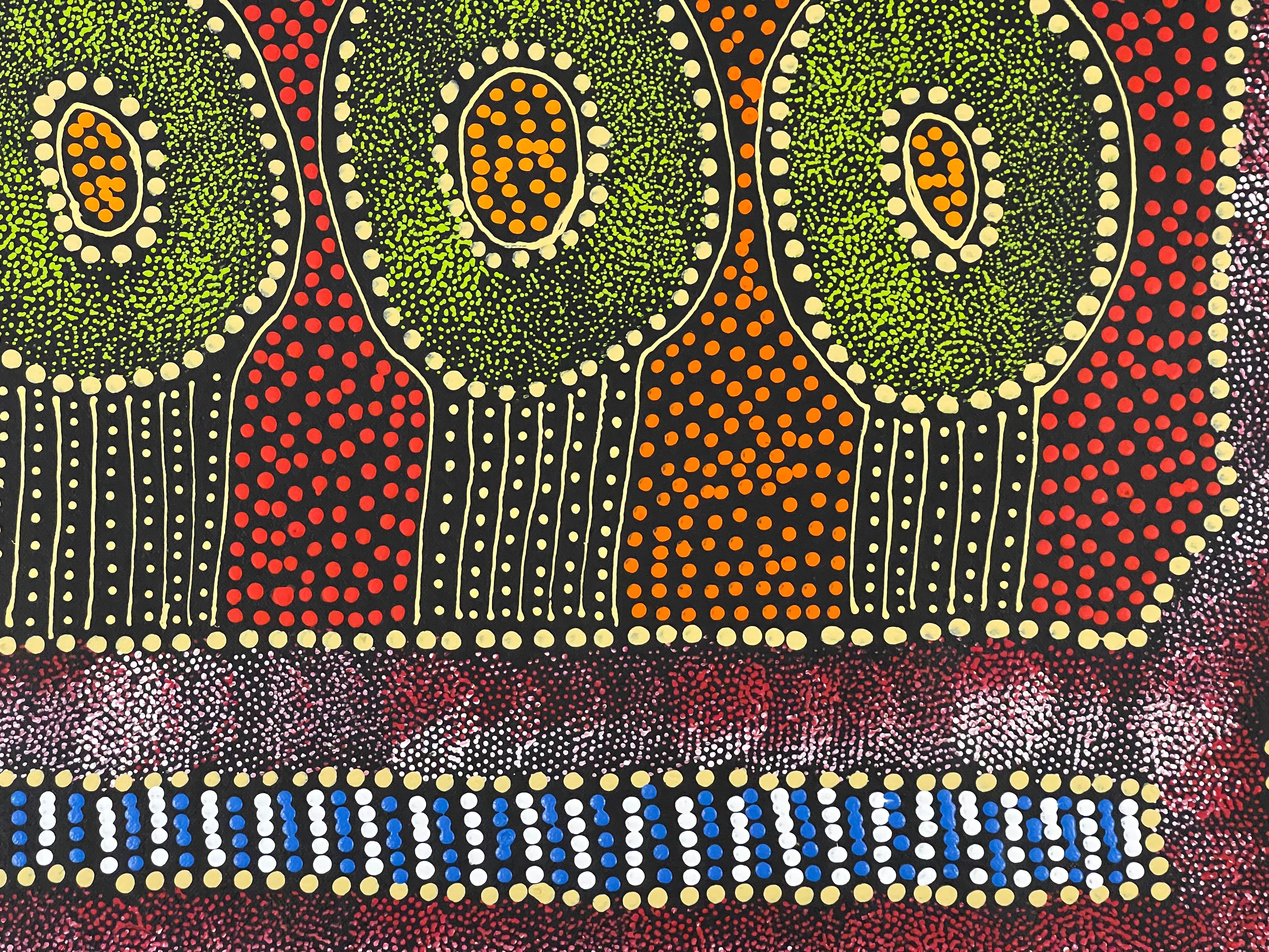 Sharon Turner - Thorny Lizard Dreaming - 94x56cm .67-2