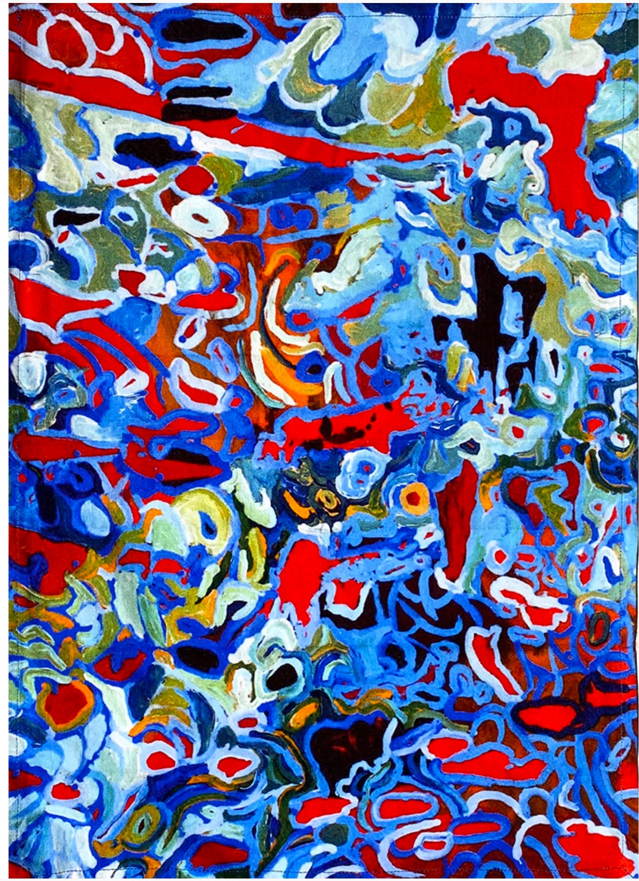 Cotton Tea Towel - Steven Jupurrula Nelson