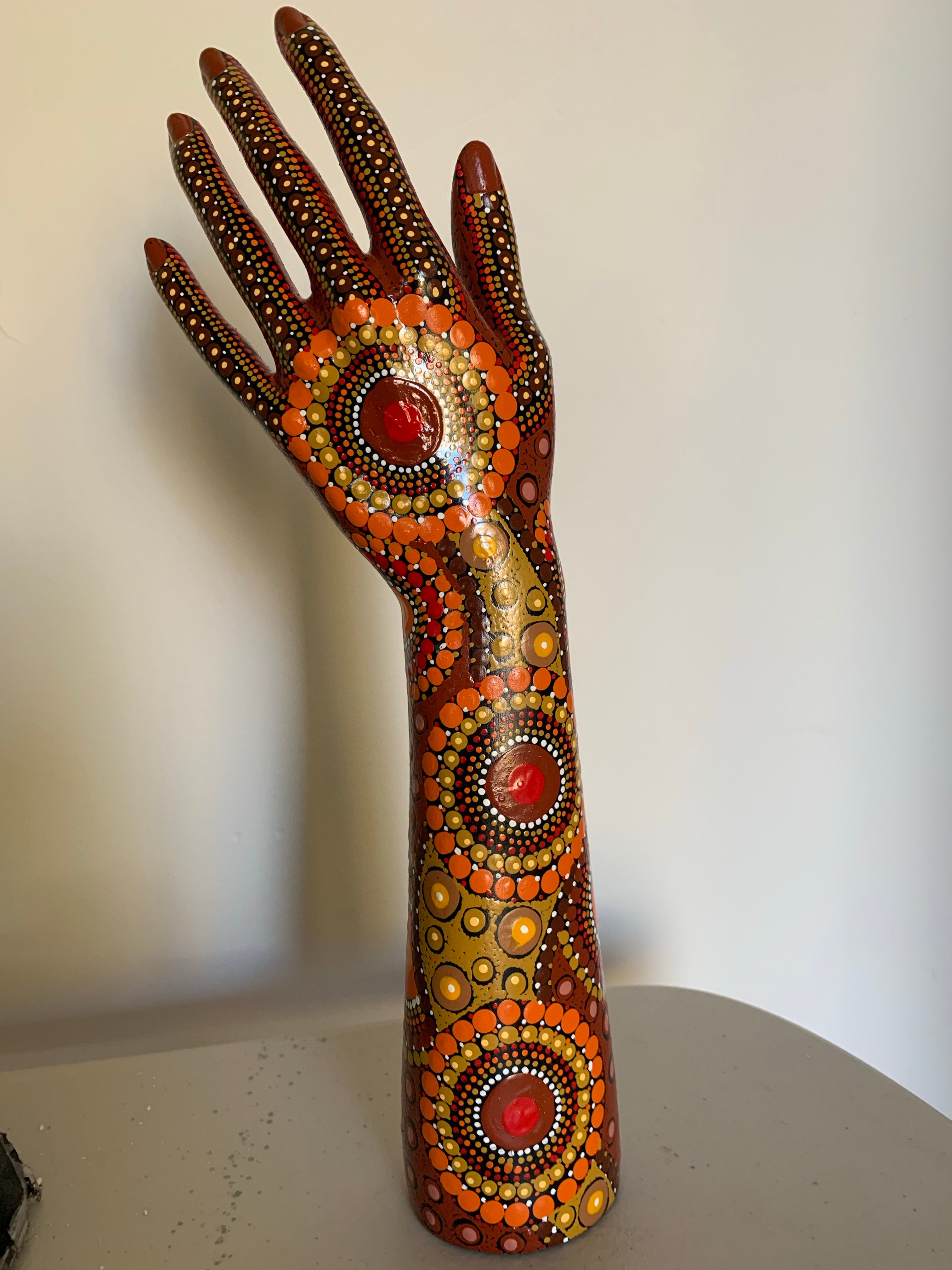 Painted Mannequin Hand R Ryder