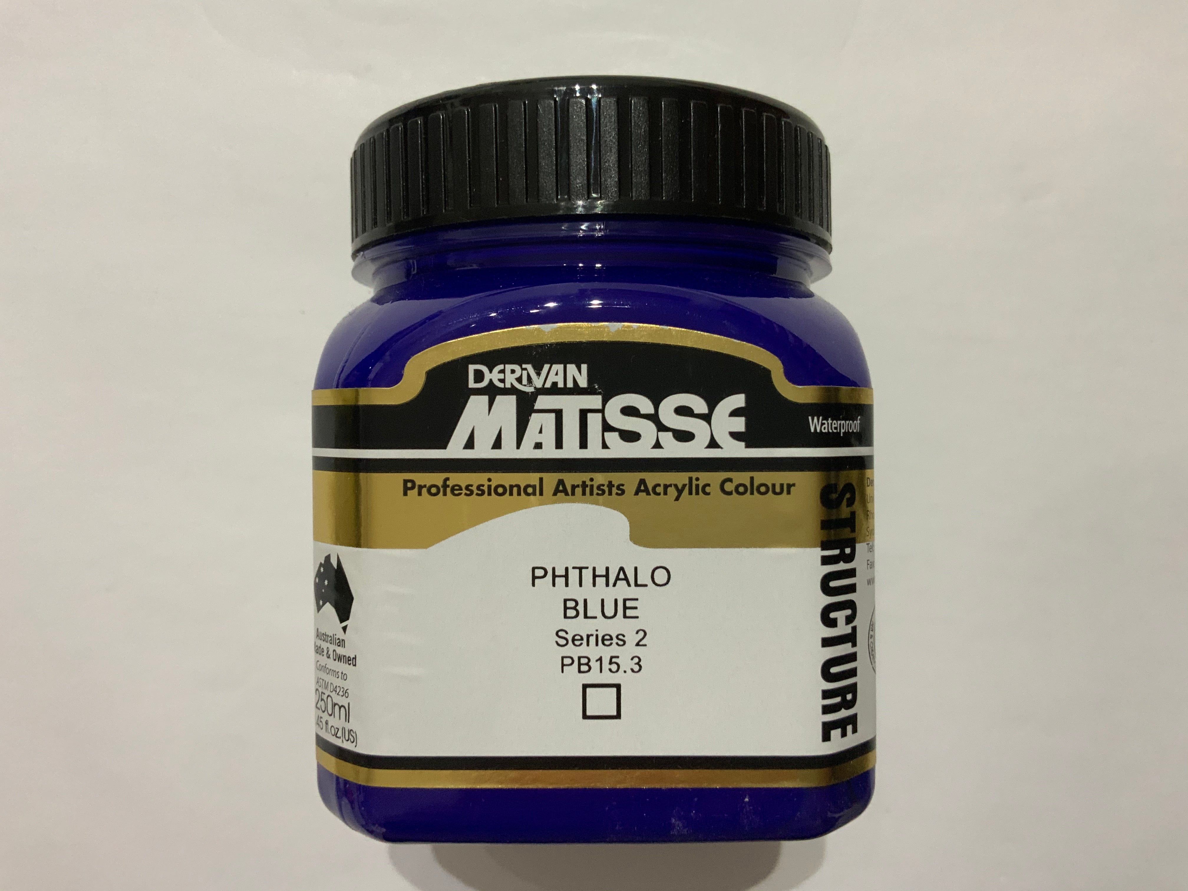 Matisse Acrylic Paint - Phthalo Blue