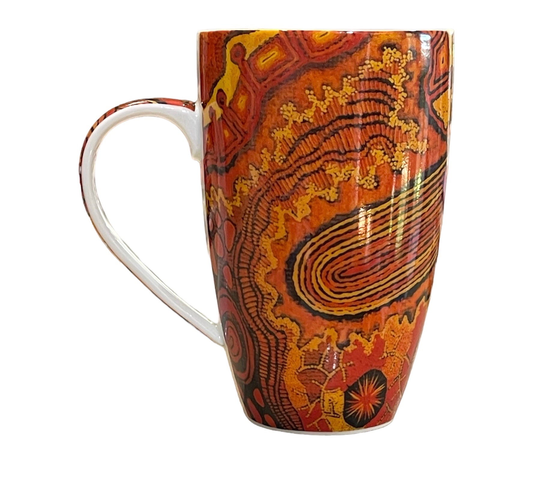 Bone China Mug - Damien & Yilpi Marks - Damien's Country