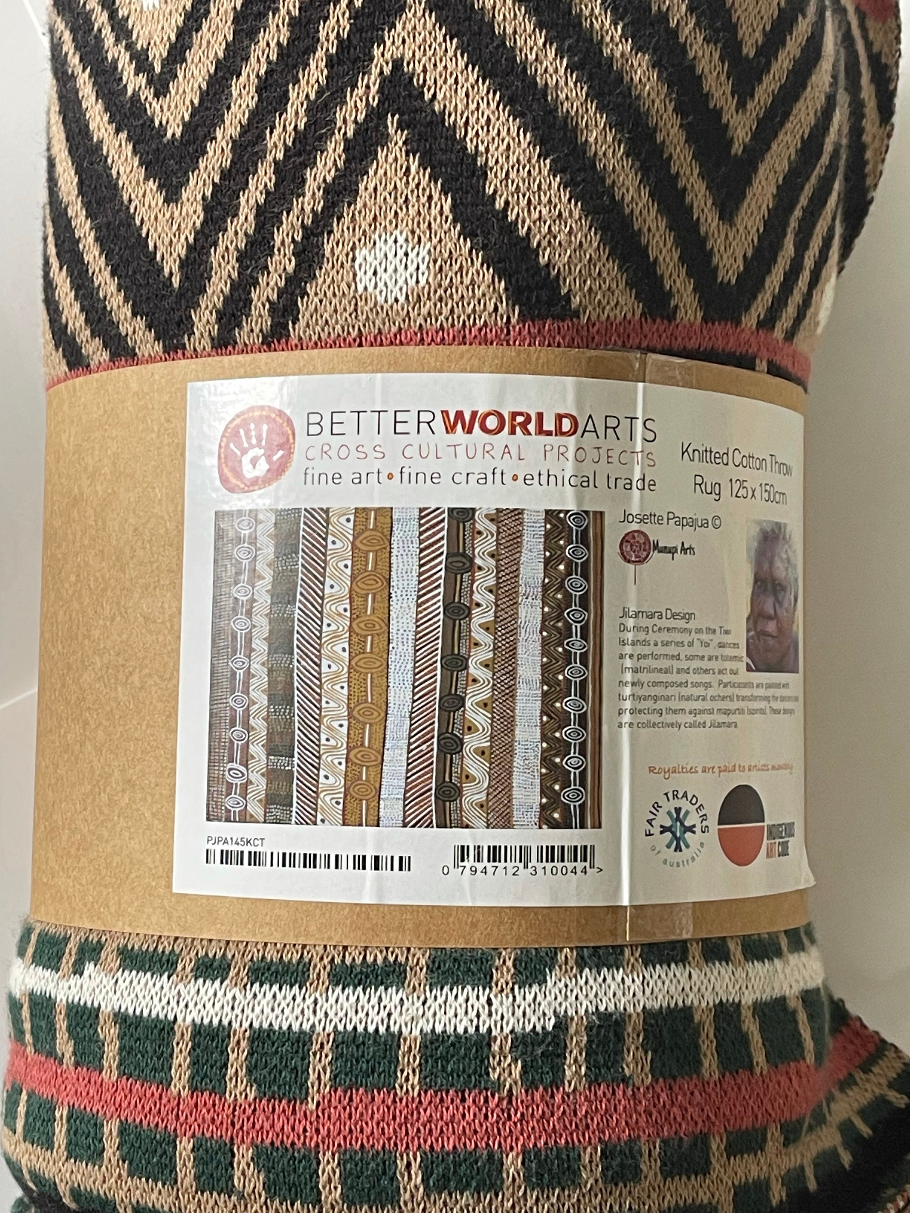 Cotton Throw Rug - Josette Papajua