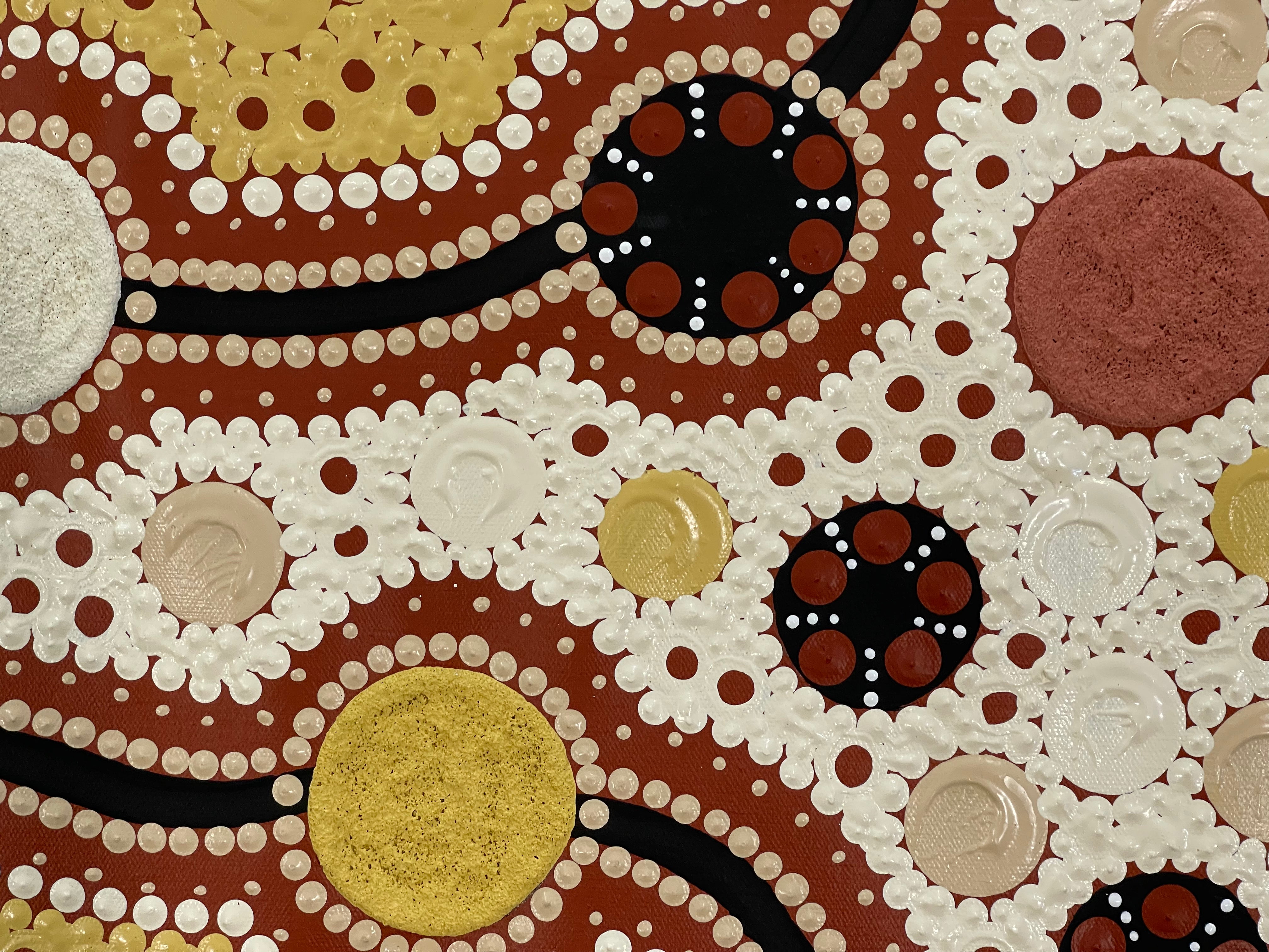 Tony Sorby - Journey Tracks to Sacred Sites - 75x36cm .71-5