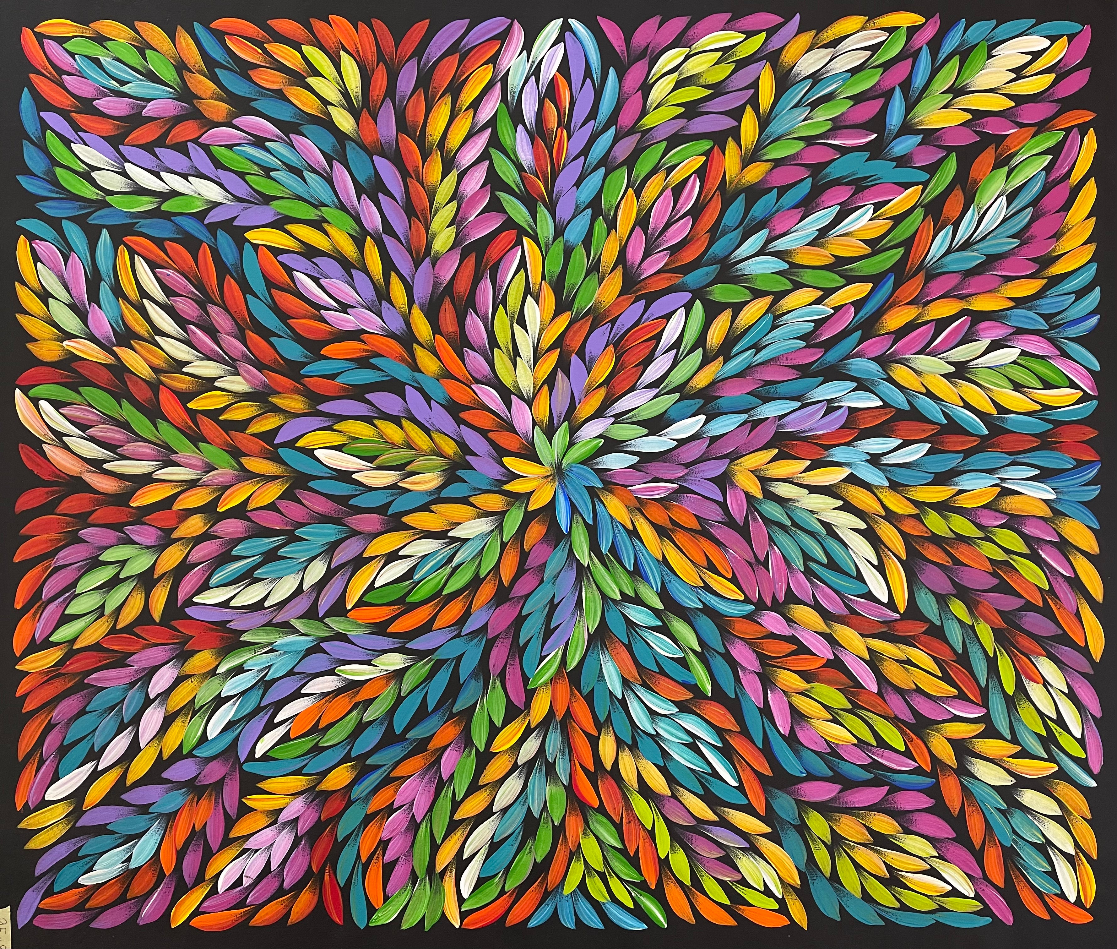 Jacinta Numina - Bush Medicine Leaves - 95x80cm .59-11
