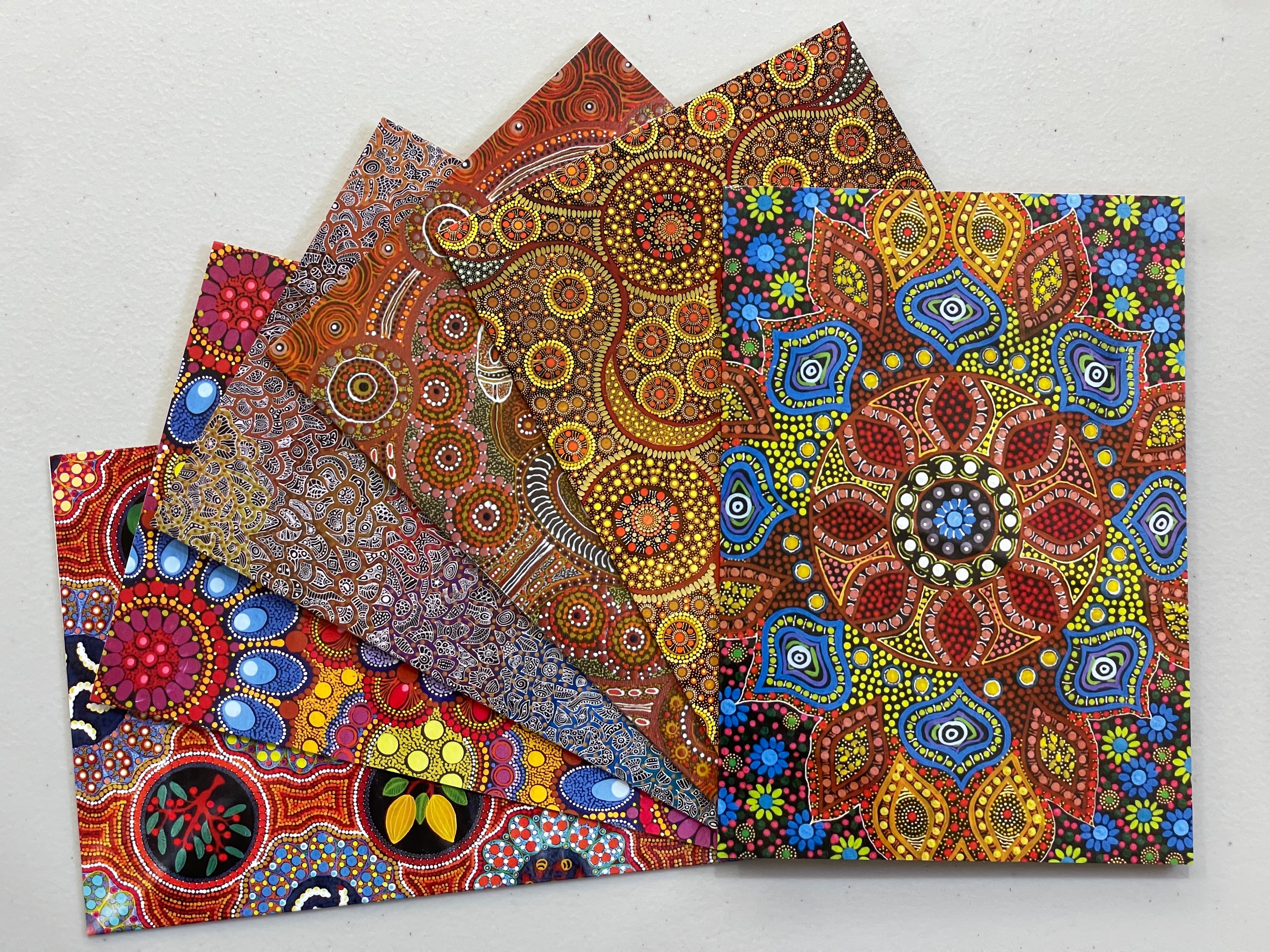 Greeting Card Box Set - Keringke Arts (Yellow)