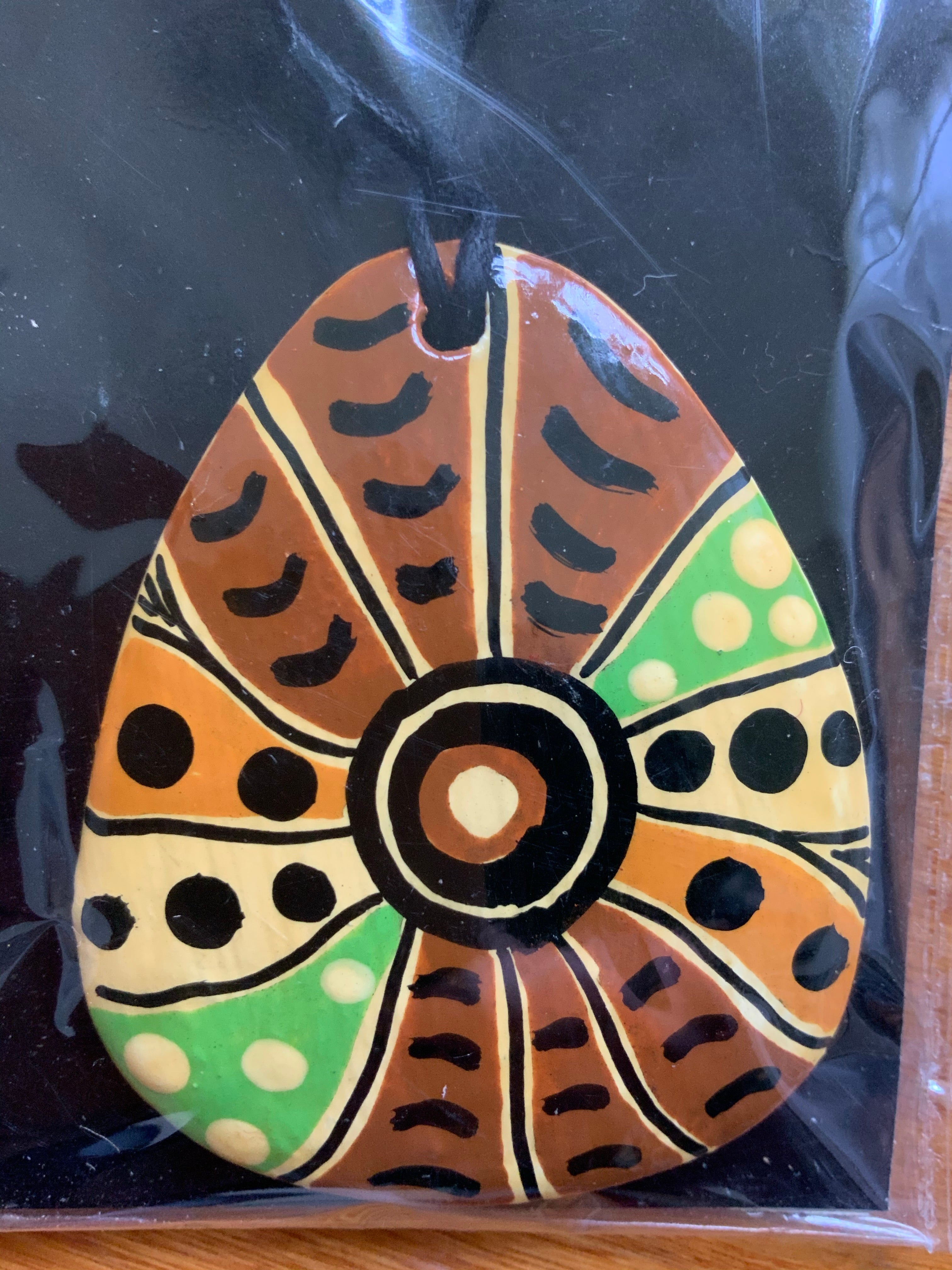 Pendant (Earth Tones) - Maringka Burton