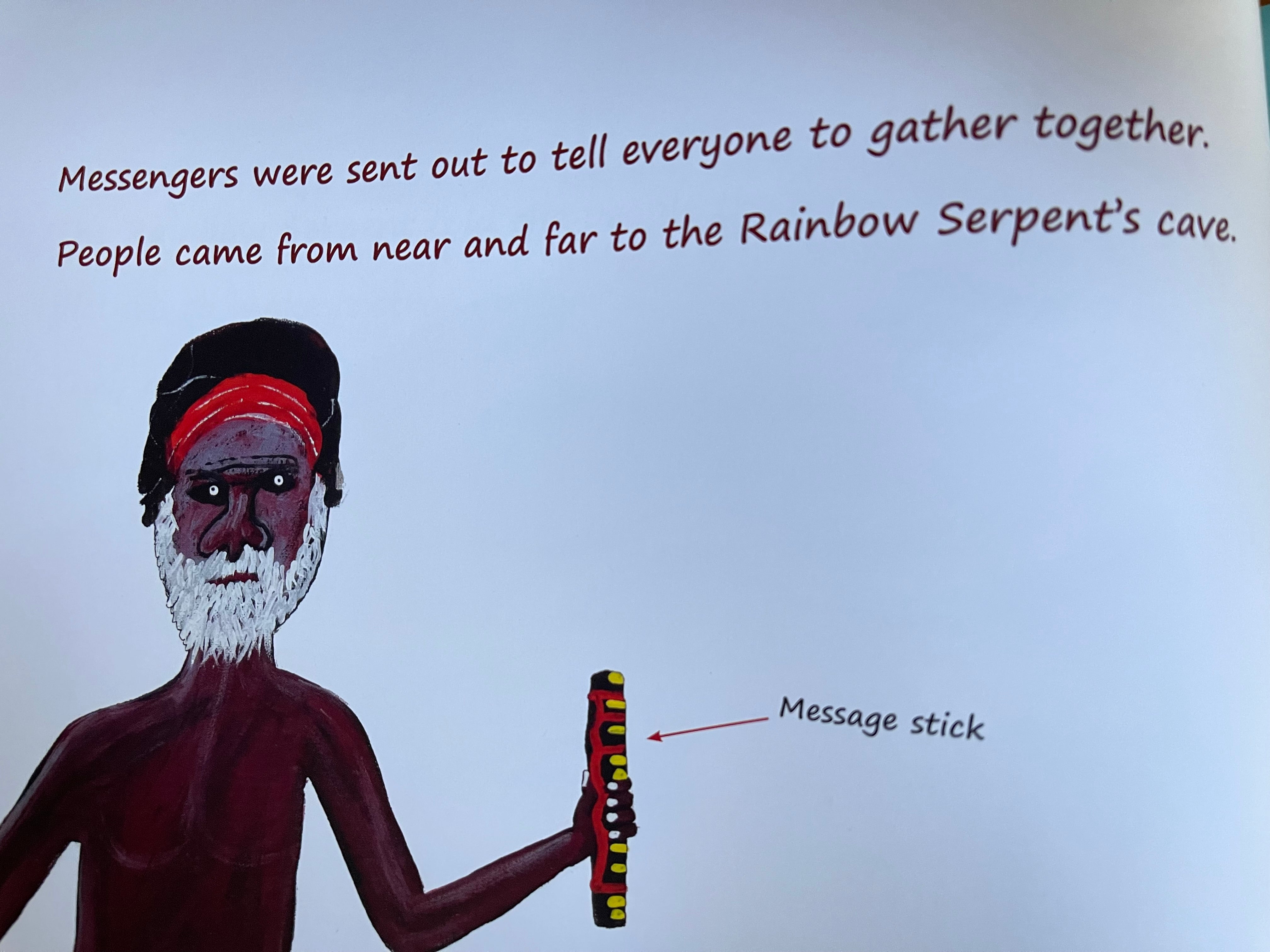 Hardcover Book - The Rainbow Serpent - David Welch - Reggie Sultan