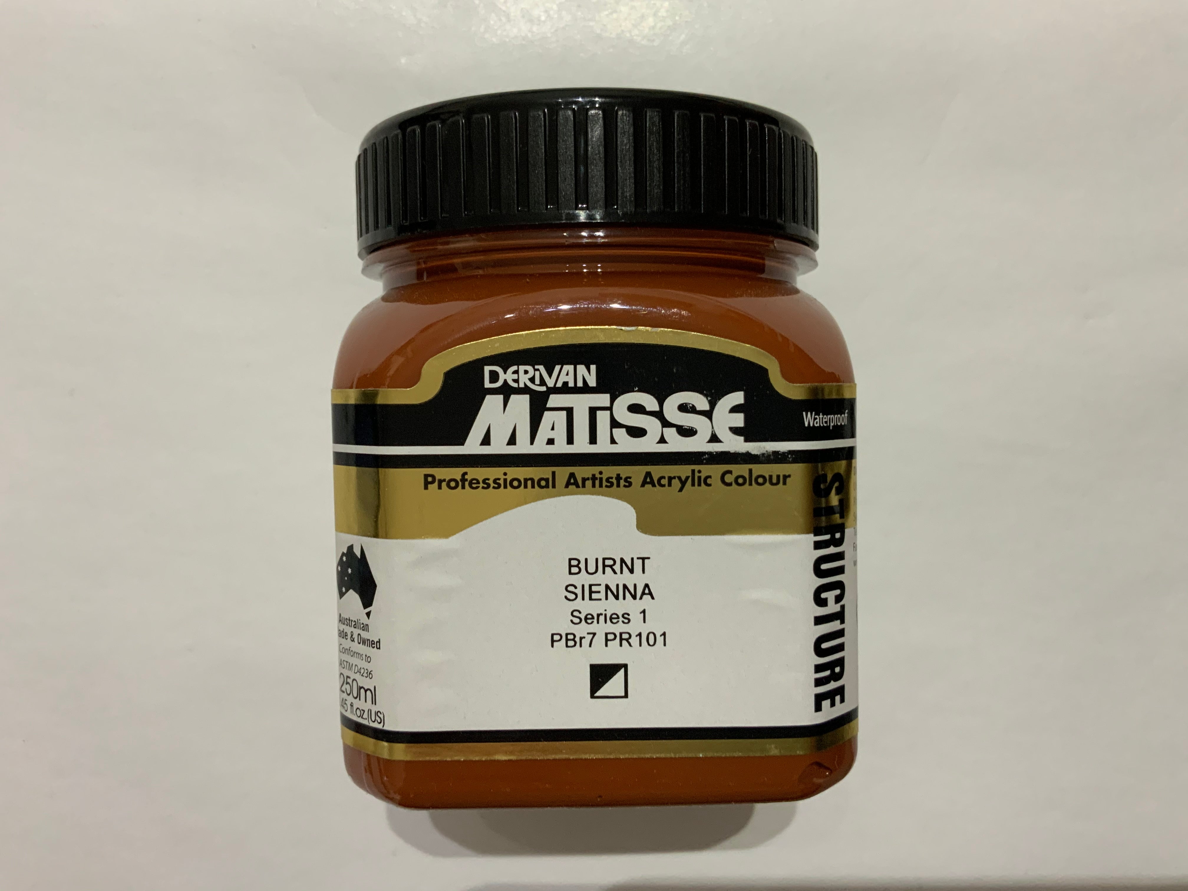 Matisse Acrylic Paint - Burnt Sienna
