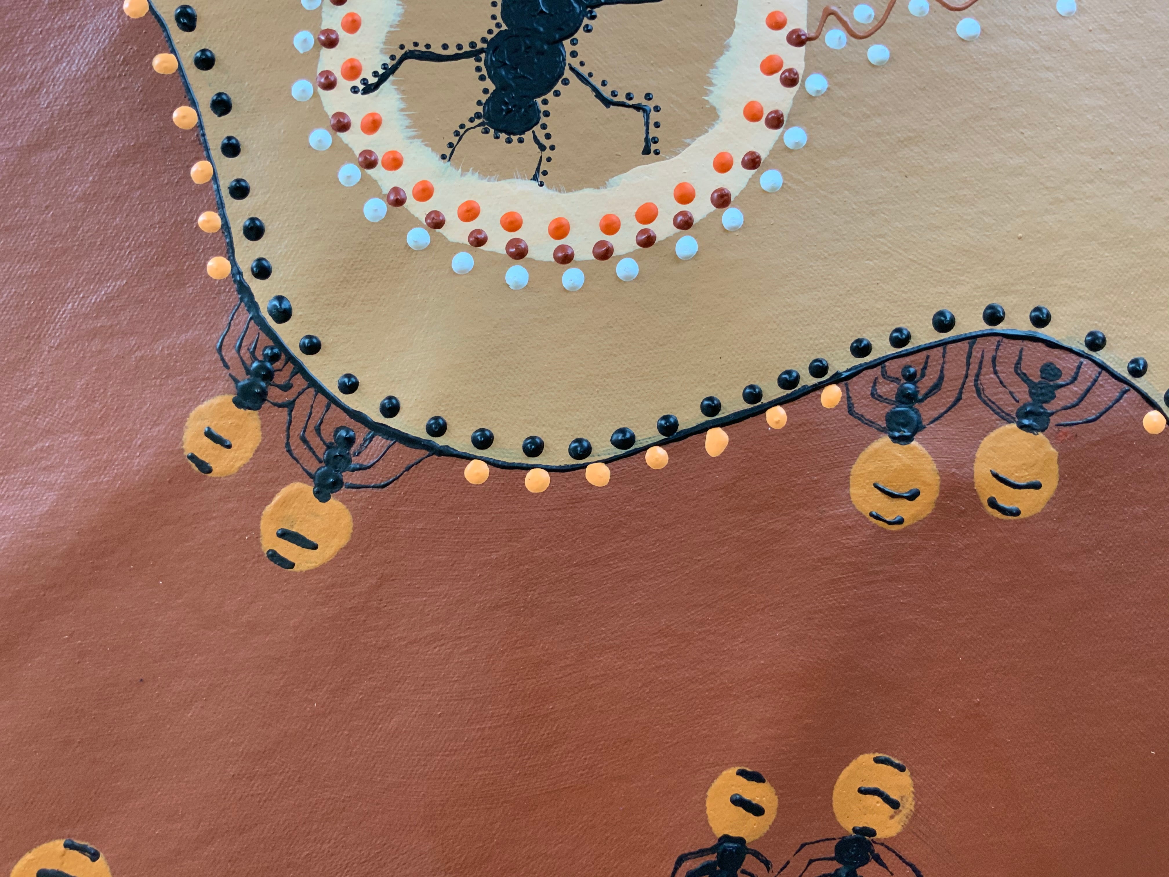 Deidre Rosier - Honey Ants - 58x60cm