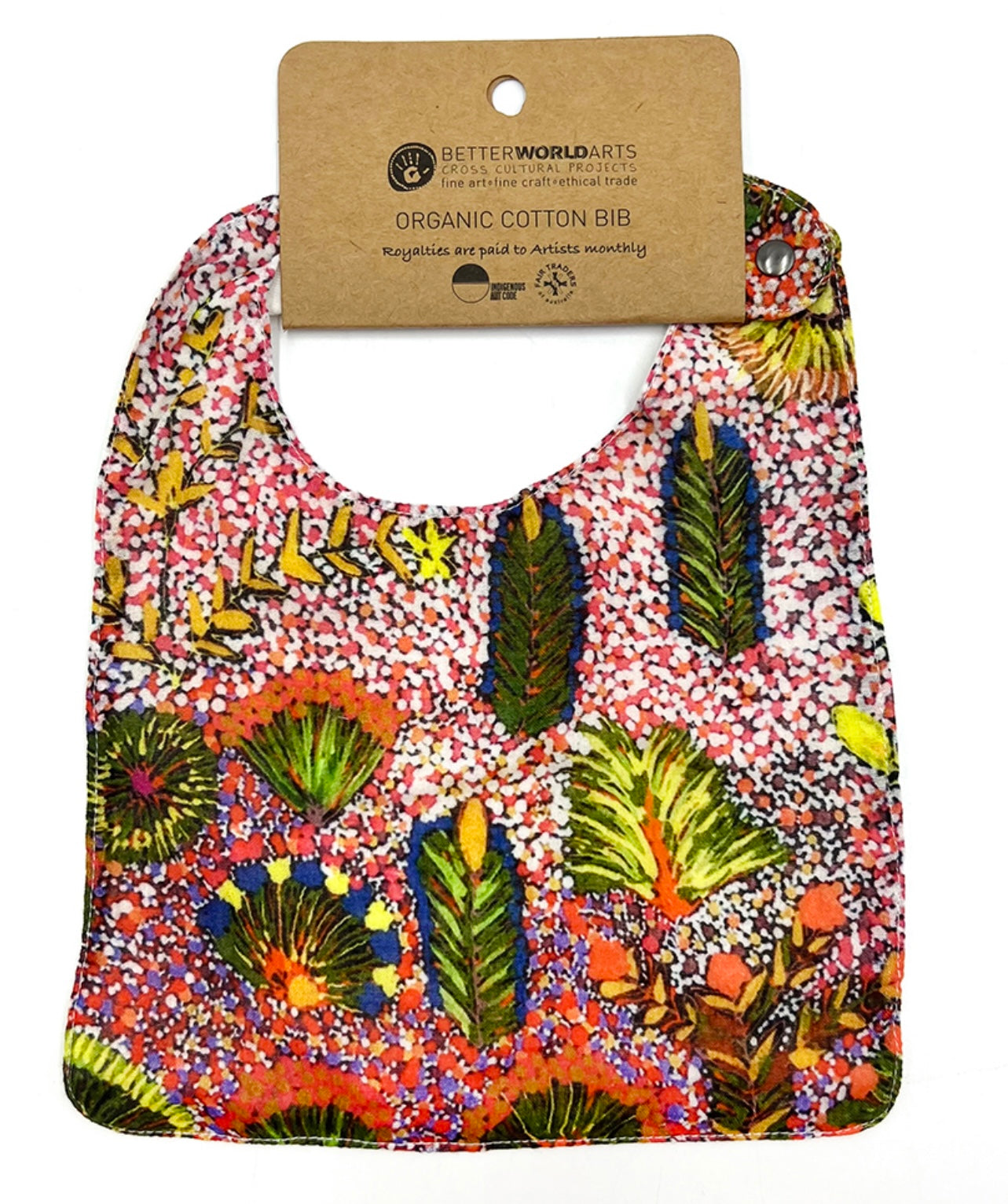 Organic Cotton Bib - Julieanne Morton