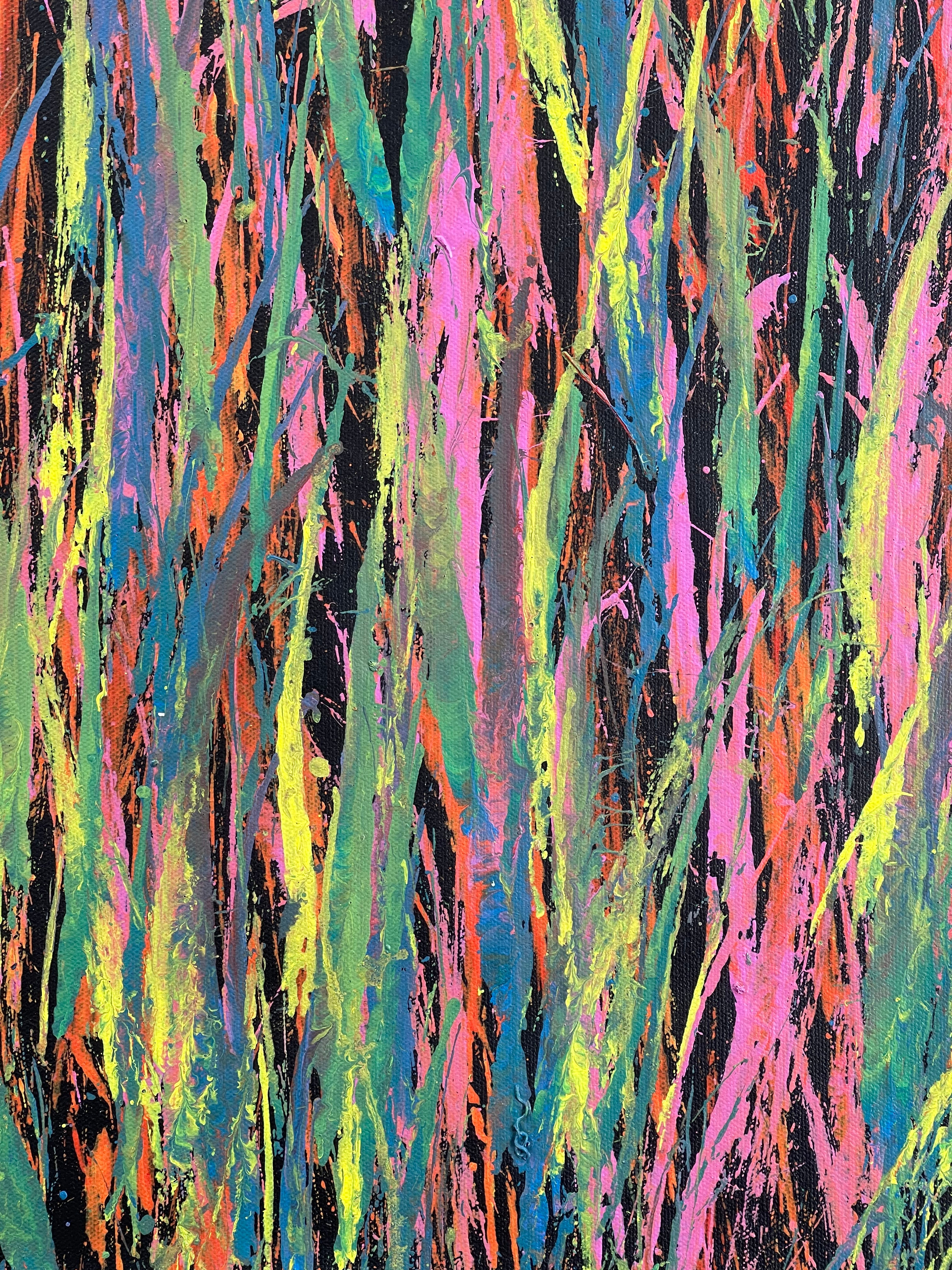 Reggie Sultan - 56x67cm - Bushfire Dreaming .90-1