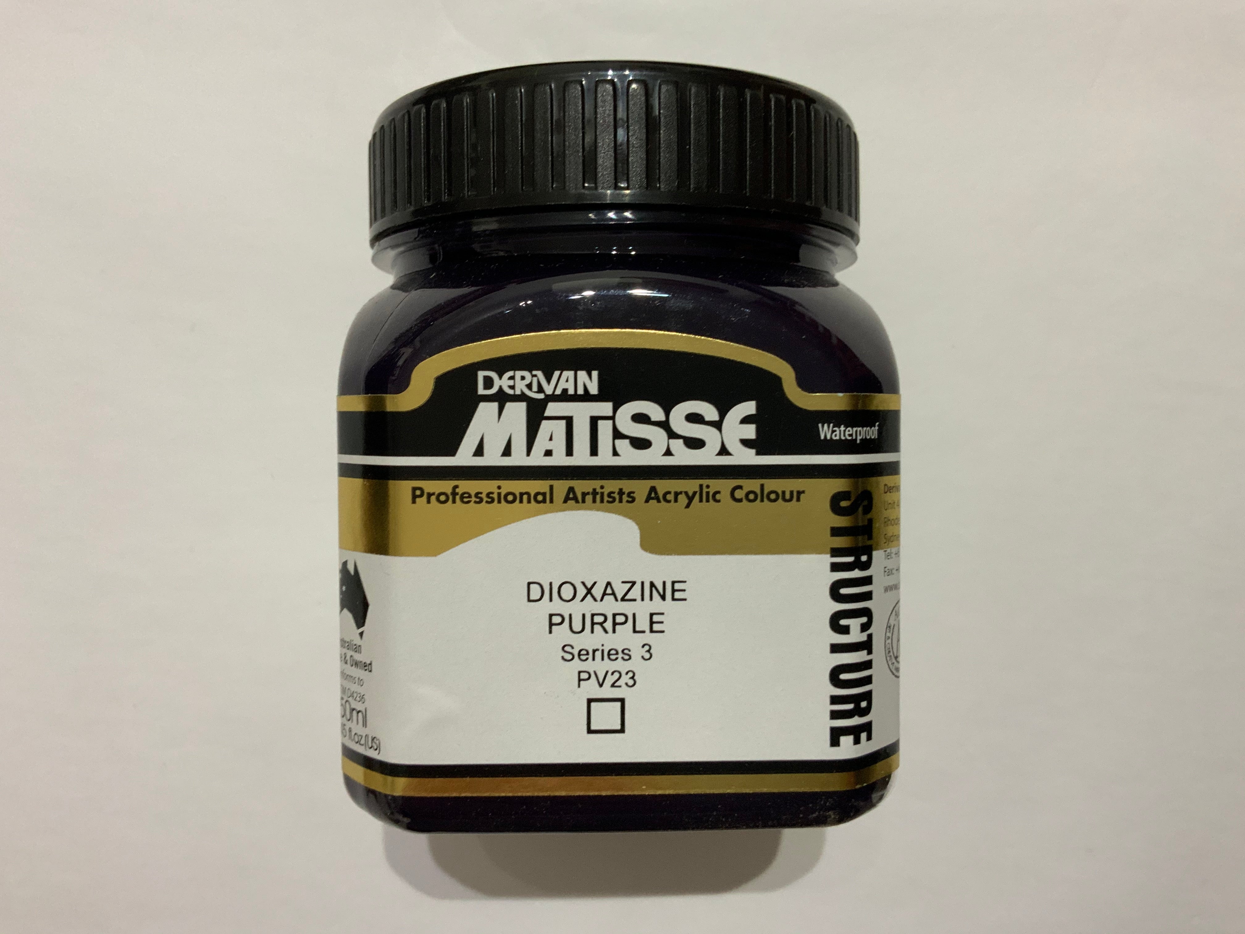 Matisse Acrylic Paint - Dioxazine Purple