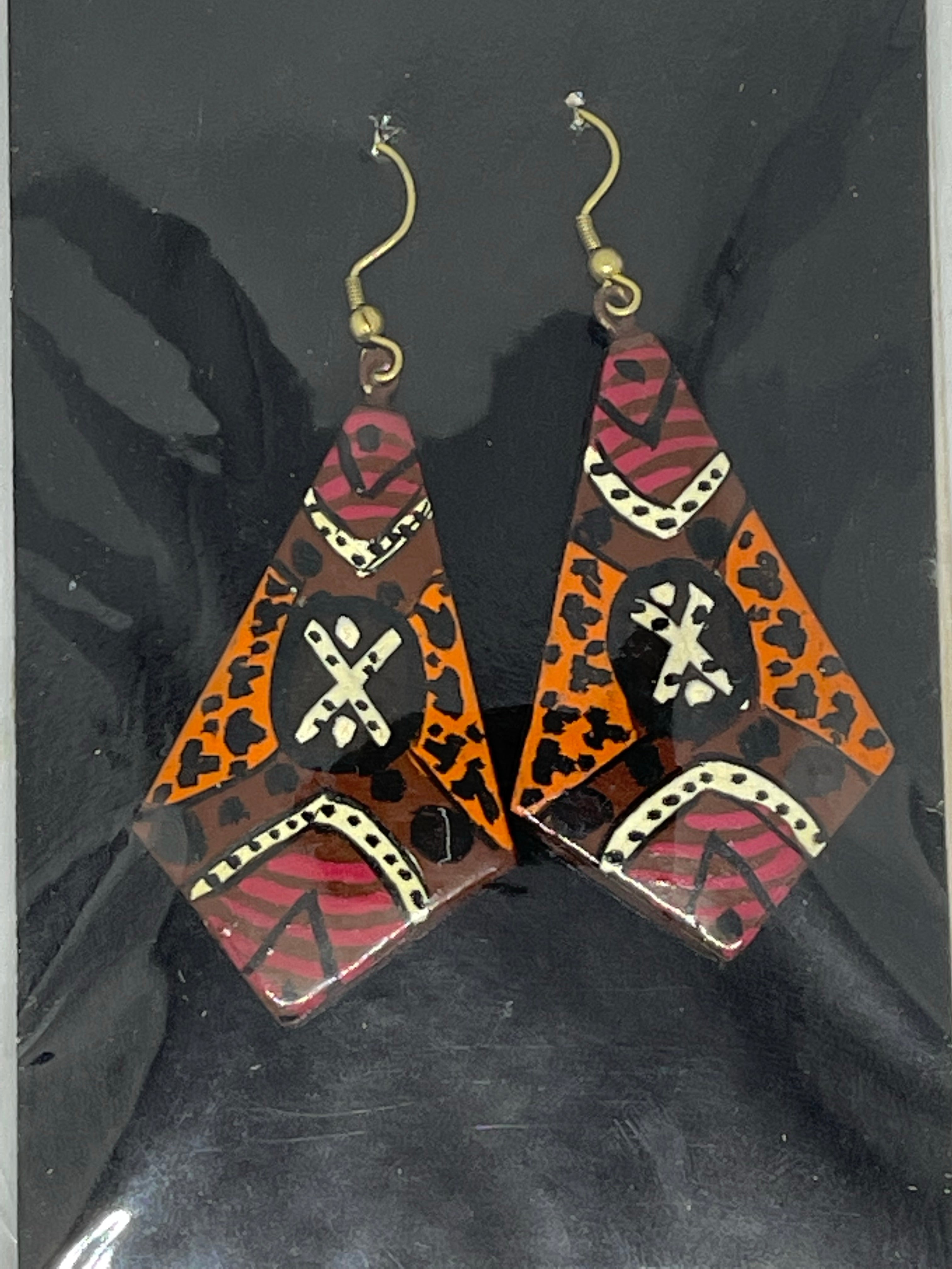 Earrings - Bridgett Wallace - Brown