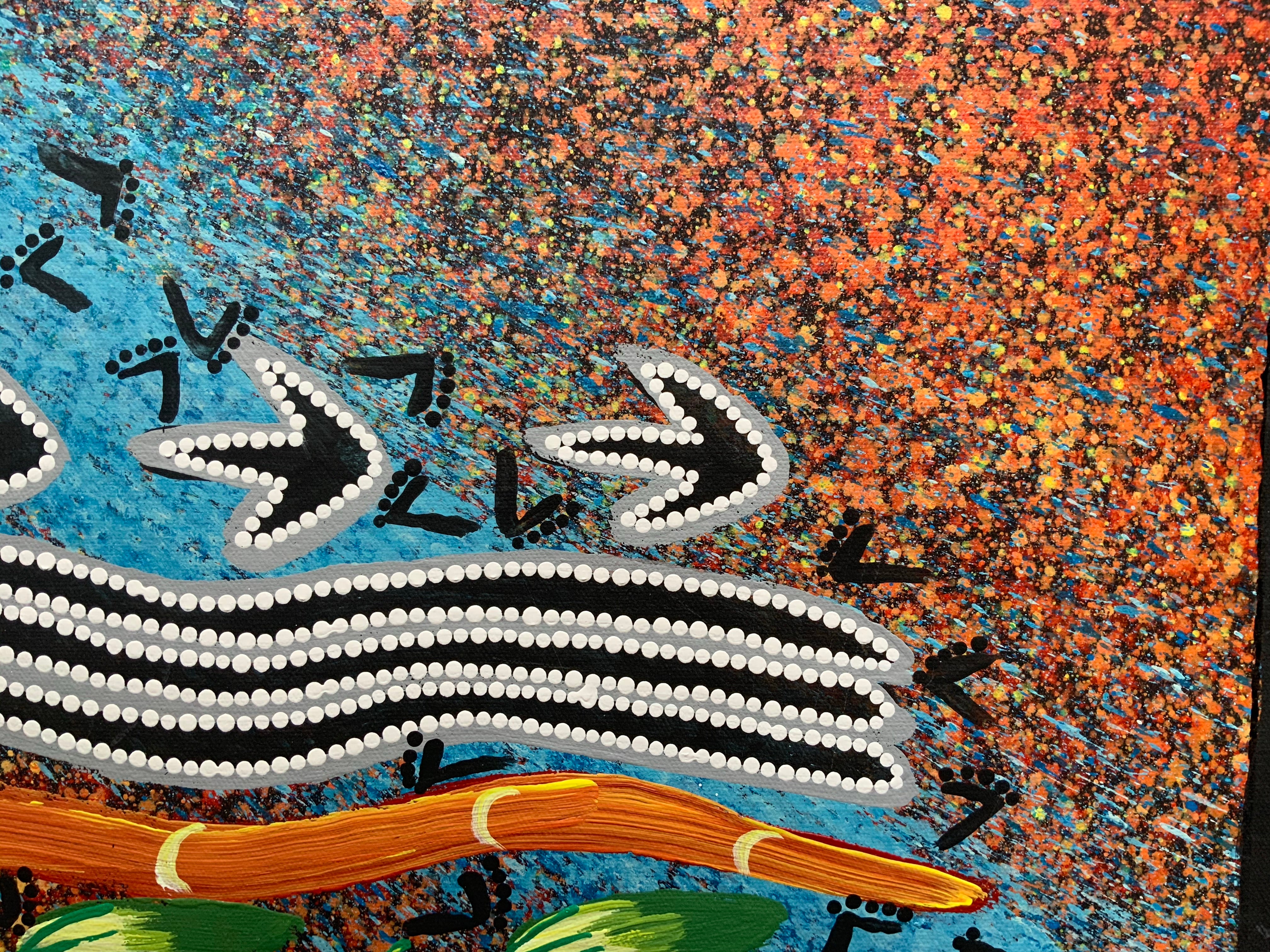 Reggie Sultan - 93x141cm - Seven Sisters .26-5