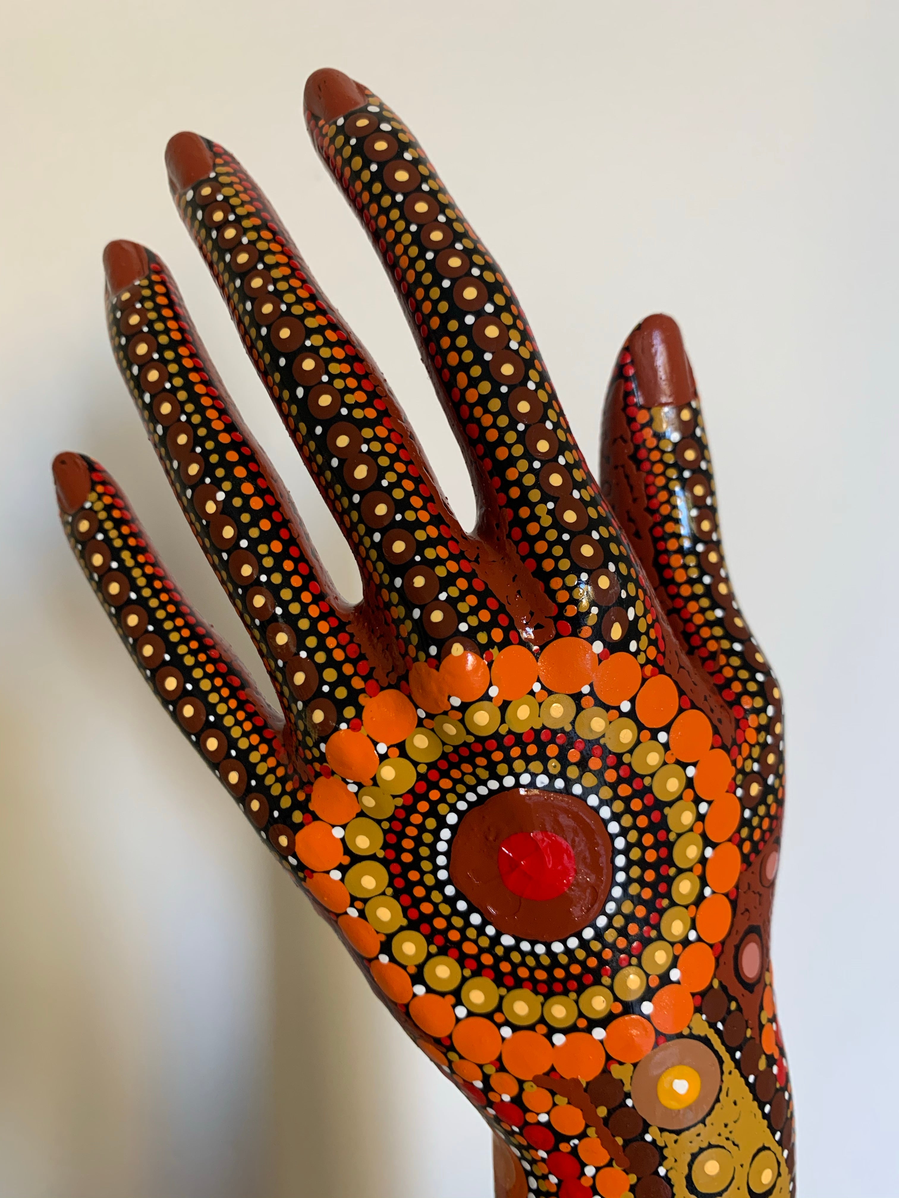 Painted Mannequin Hand R Ryder