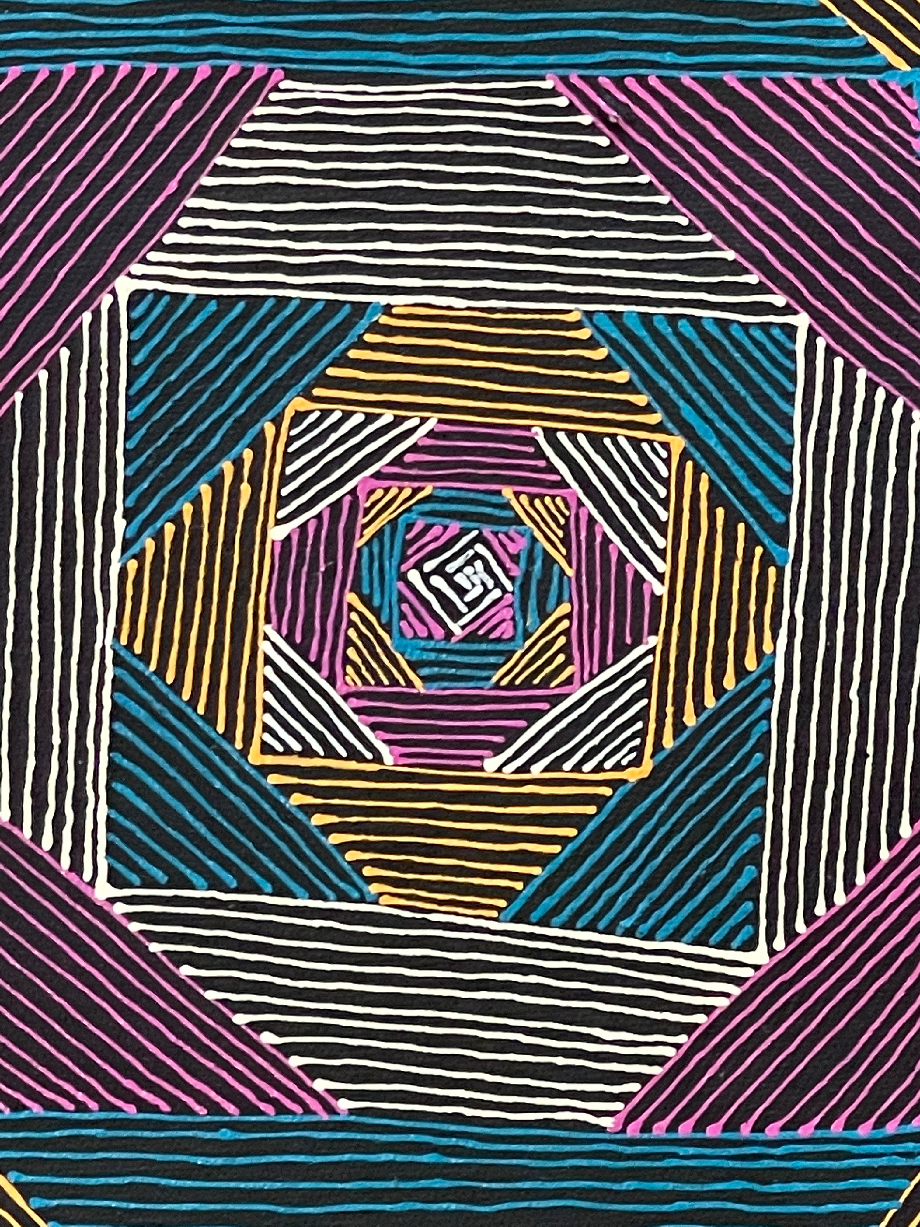 Senita Napangardi Granites - Ngurlu Jukurrpa (Native Seed Dreaming)