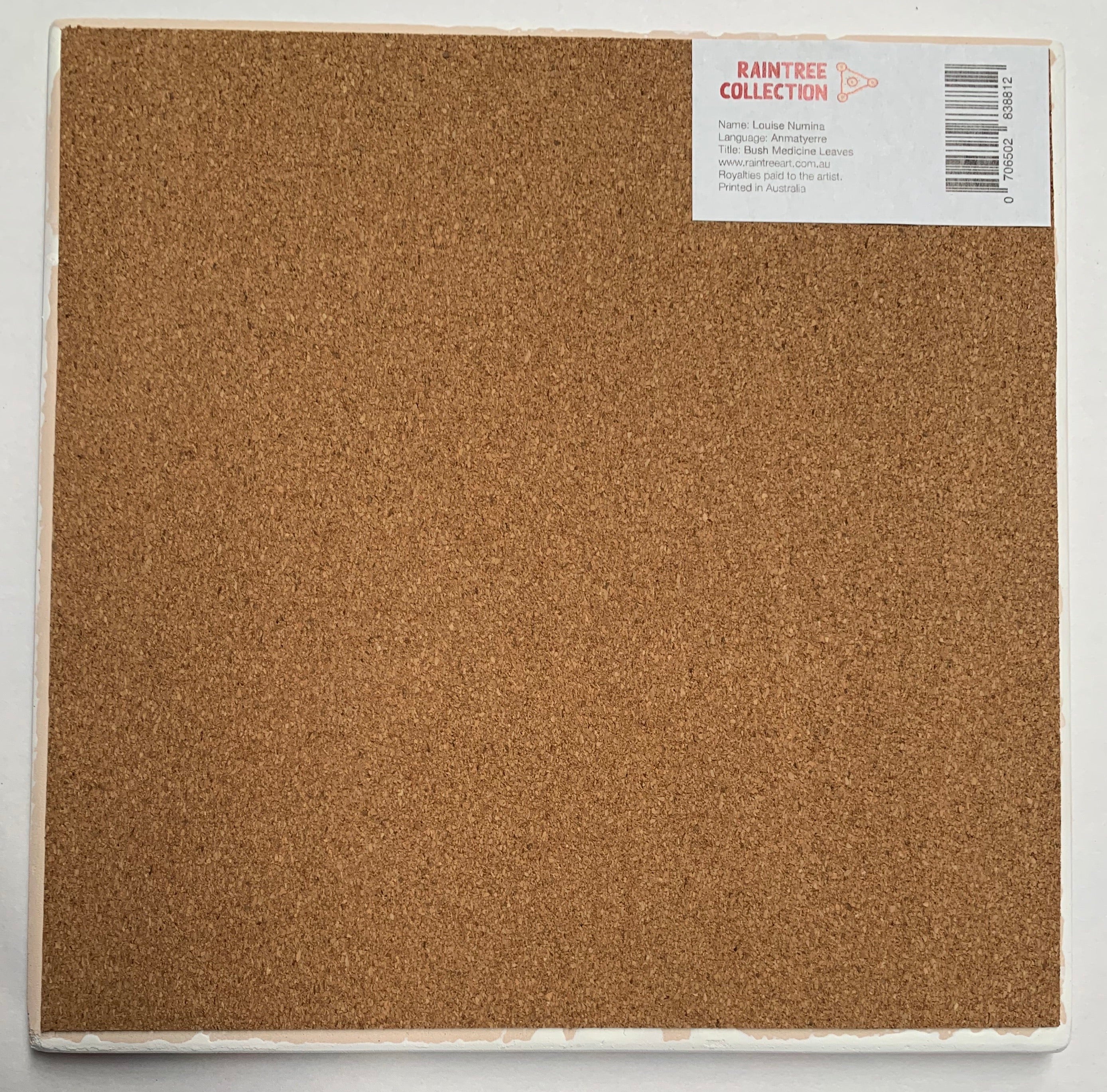 Ceramic Coaster - Louise Numina Napananka - Blue